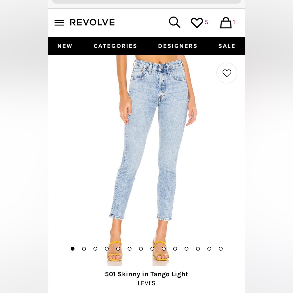 Levi skinny